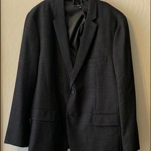 Men’s black sports coat